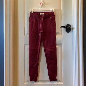 Red Hollister Joggers/Sweatpants